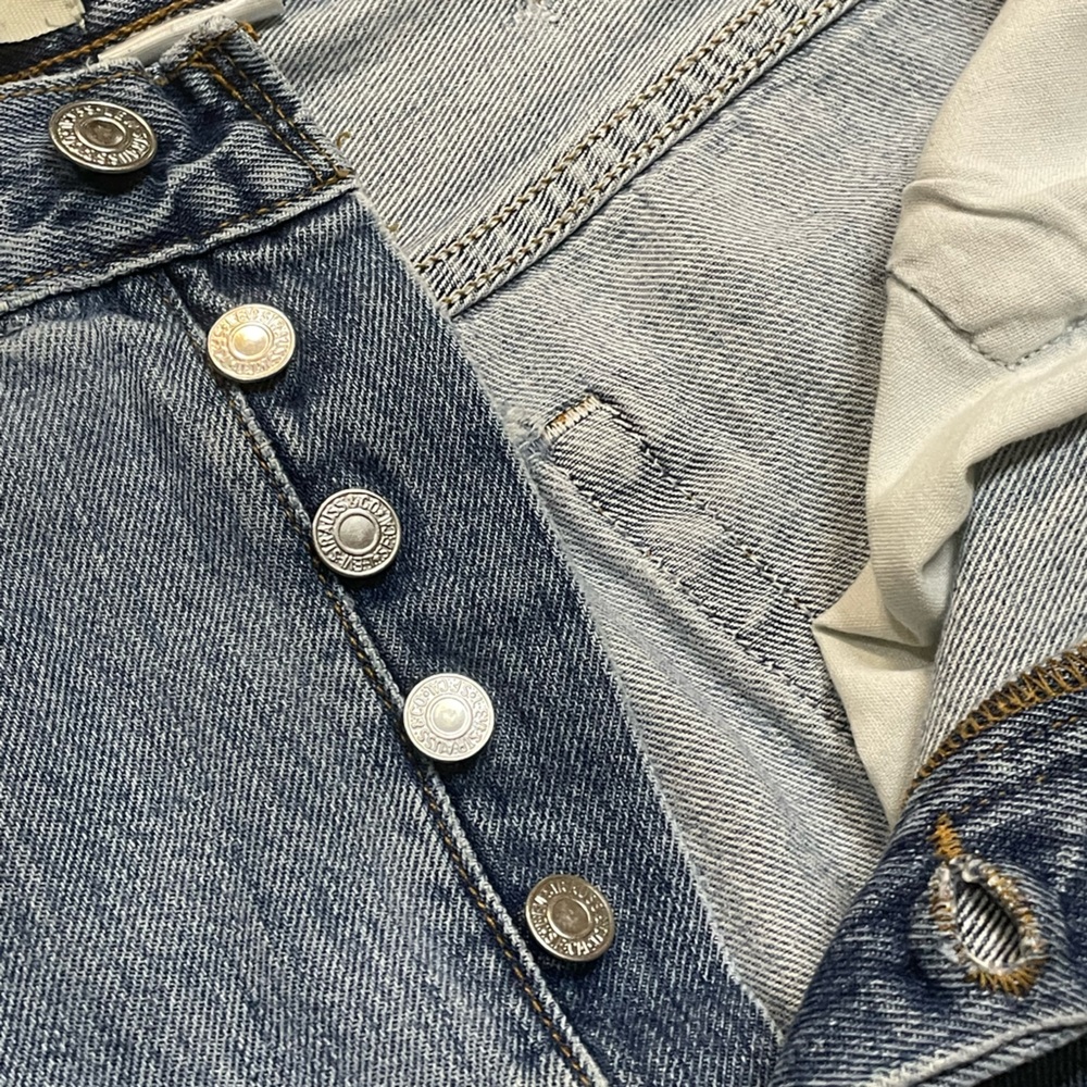 Vintage Levis 501 XX Button Fly Men’s Denim Blue Jeans 38x34 90s Y2K - Picture 8 of 8